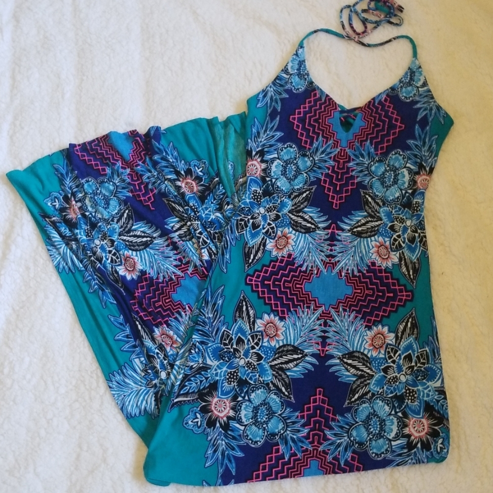 COPY - Tropical print maxi